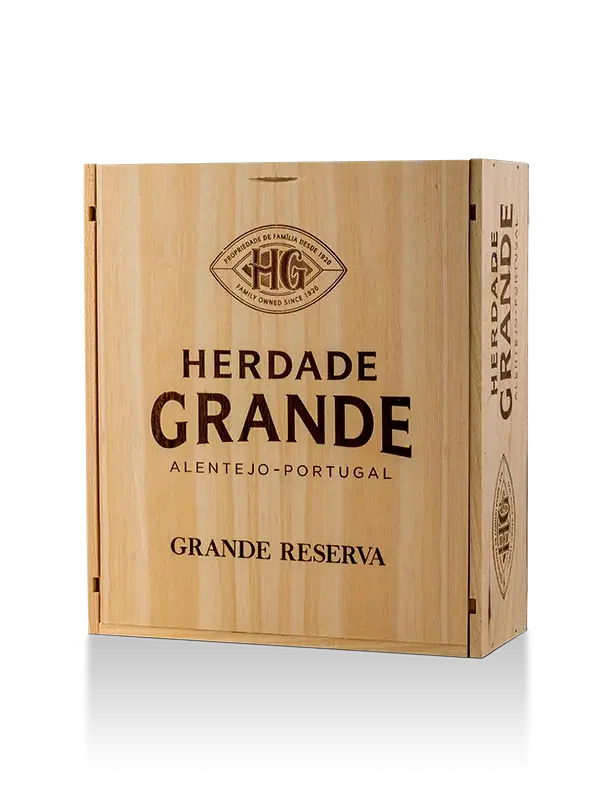 Miniature : Herdade Grande - Grande Reserva Tinto Caixa madeira
