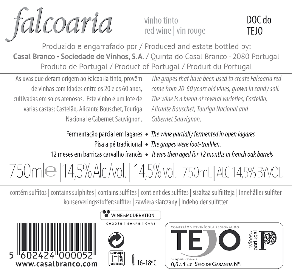 Miniature : Falcoaria Tinto - 2020