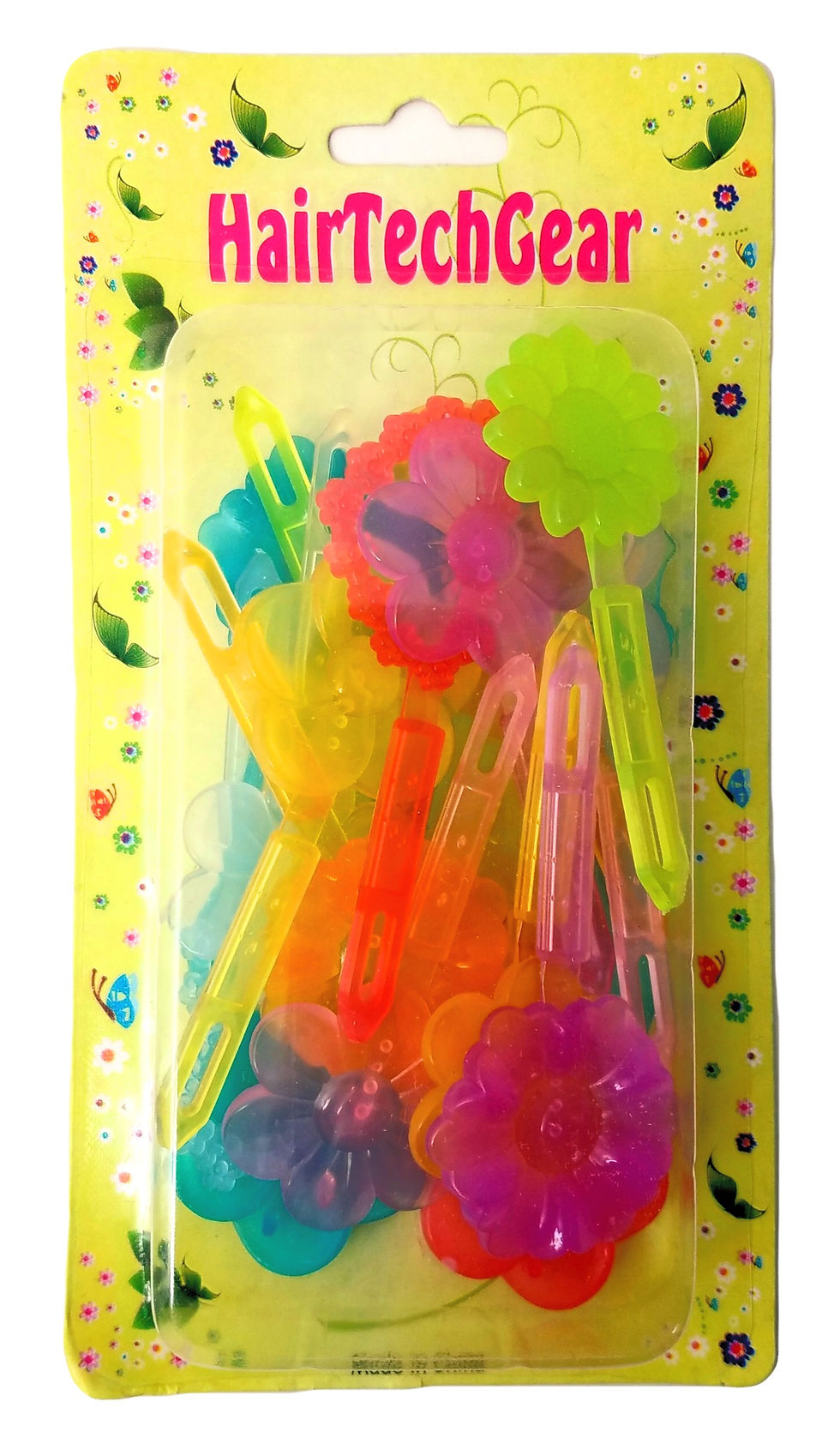 Thumbnail: Barrettes- Flower Heart Mix