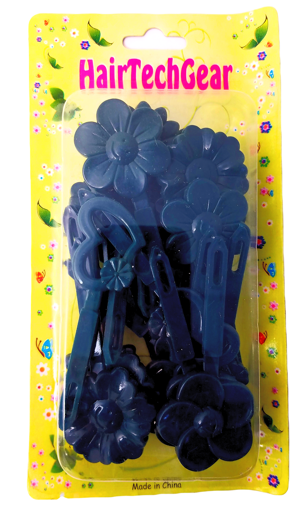 Thumbnail: Barrettes- Flower Heart Mix