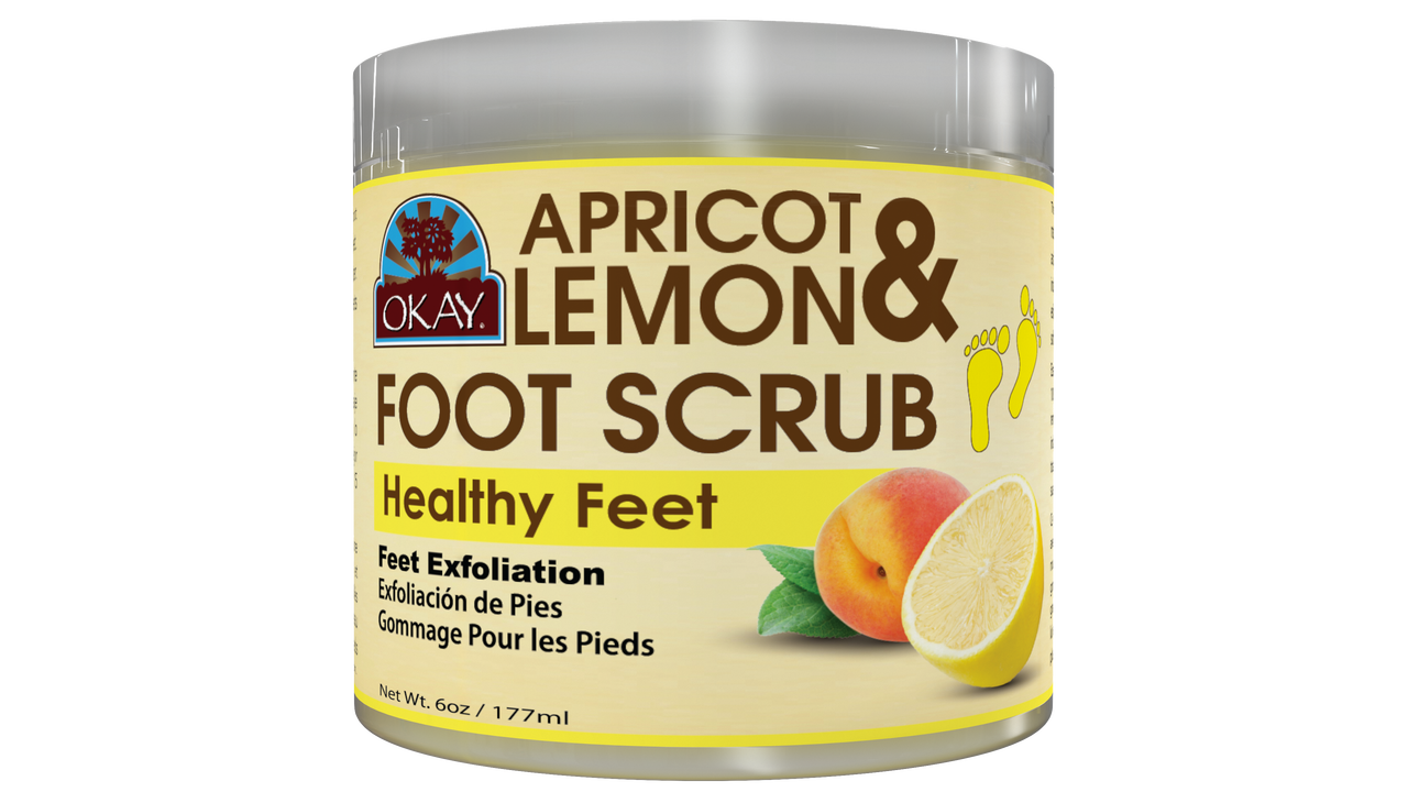 Apricot & Lemon Foot Scrub- 6oz.