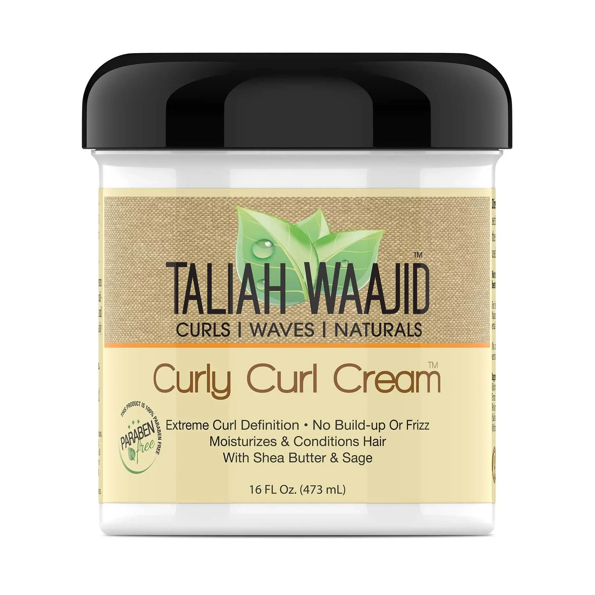 Taliah Waajid- Curly Curl Cream 6 oz.