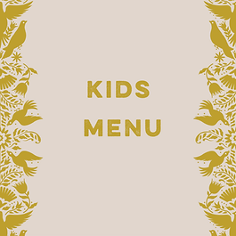KIDS MENU