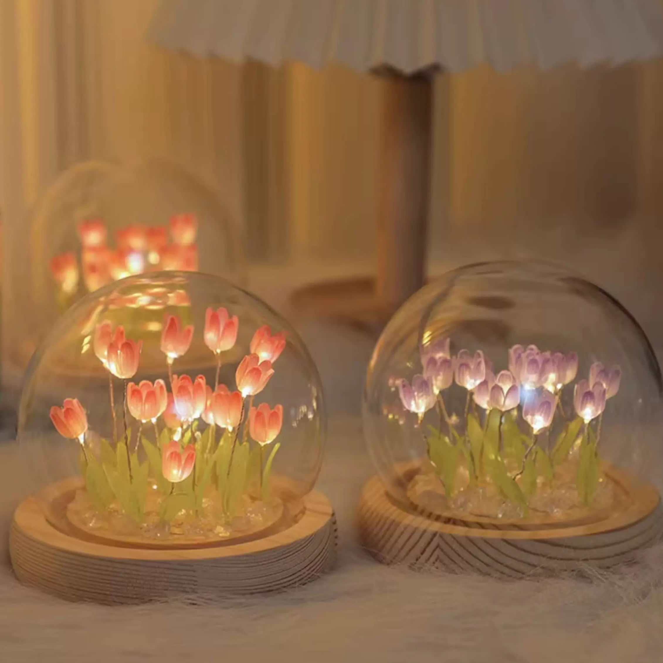 Tulip Meadow Illuminated Decor