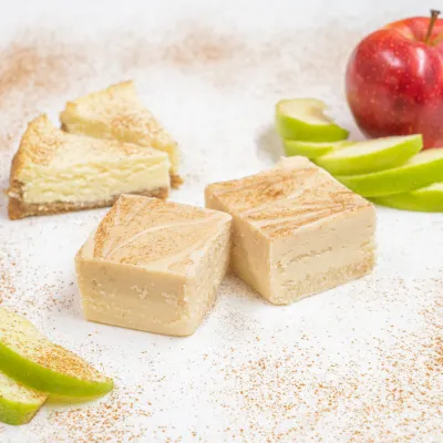apple cheesecake fudge