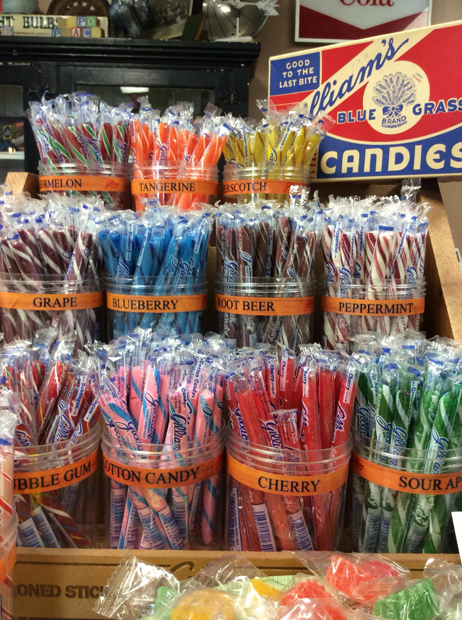 Old Fashioned Gilliam candy sticks