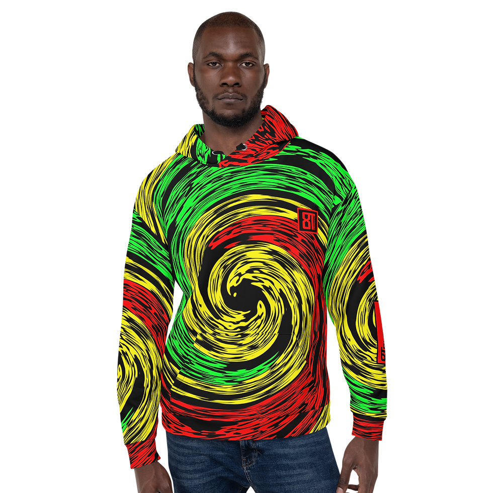 Thumbnail: 8T Clothing Irie Fusion  - Unisex Hoodie