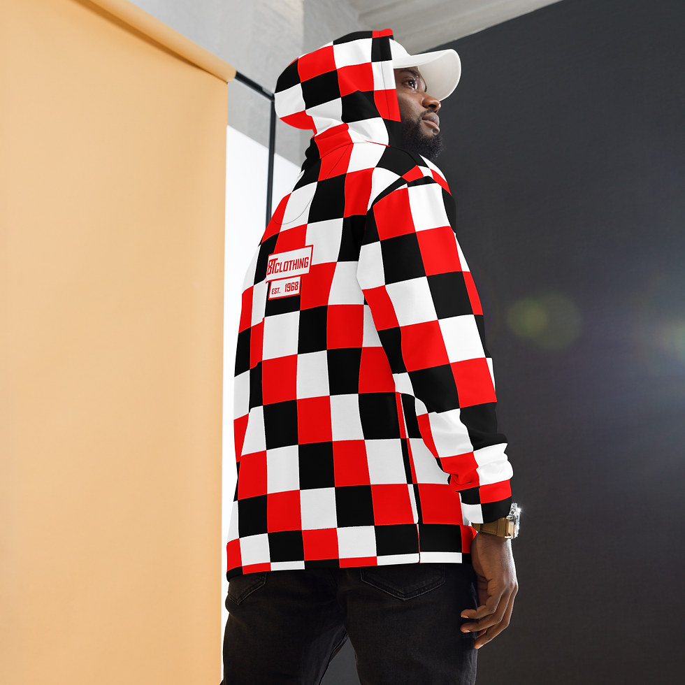 Thumbnail: 8T Clothing Checkers - Unisex Hoodie