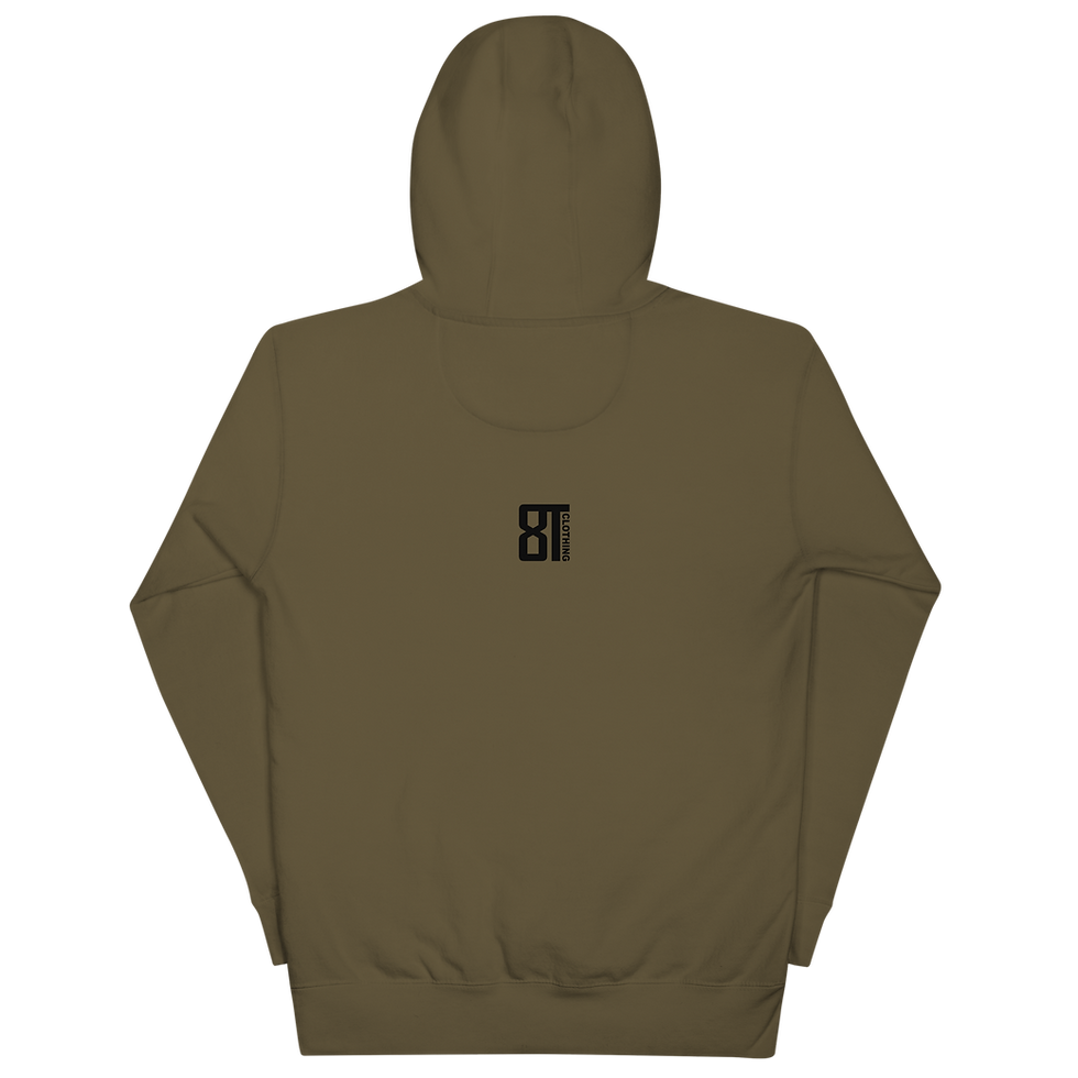 Thumbnail: 8T Clothing Positive Vibes - Unisex Hoodie