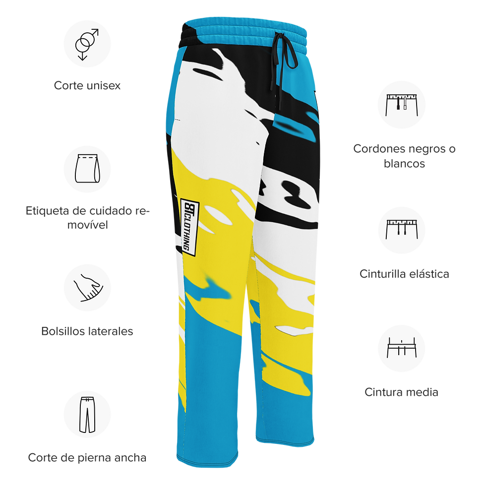 Thumbnail: 8T Clothing H.W.I Collection - Wide-Leg Joggers