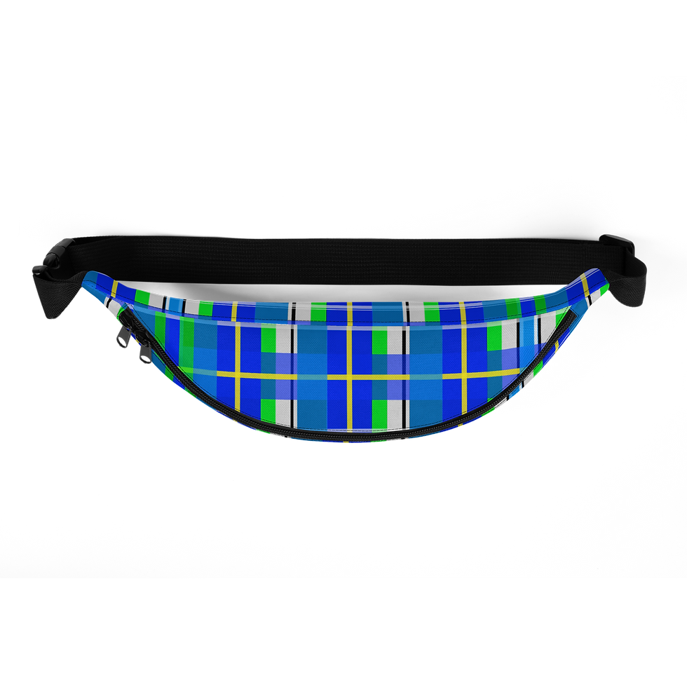 Thumbnail: 8T Clothing Founders Plaid - Fanny Pack