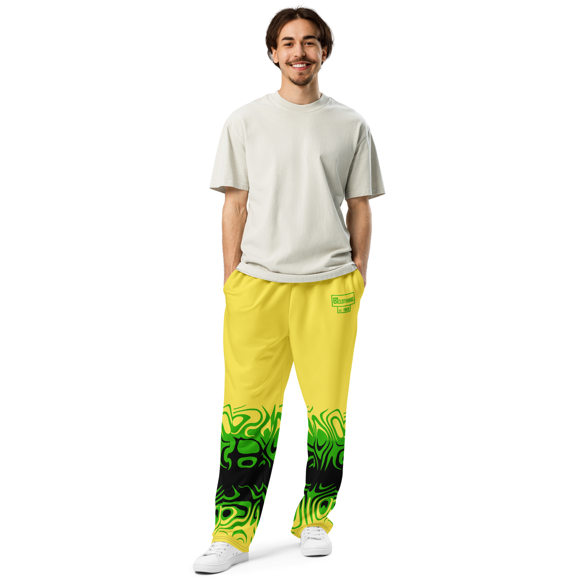 8T Clothing - H.W.I 876 - Wide-Leg Joggers