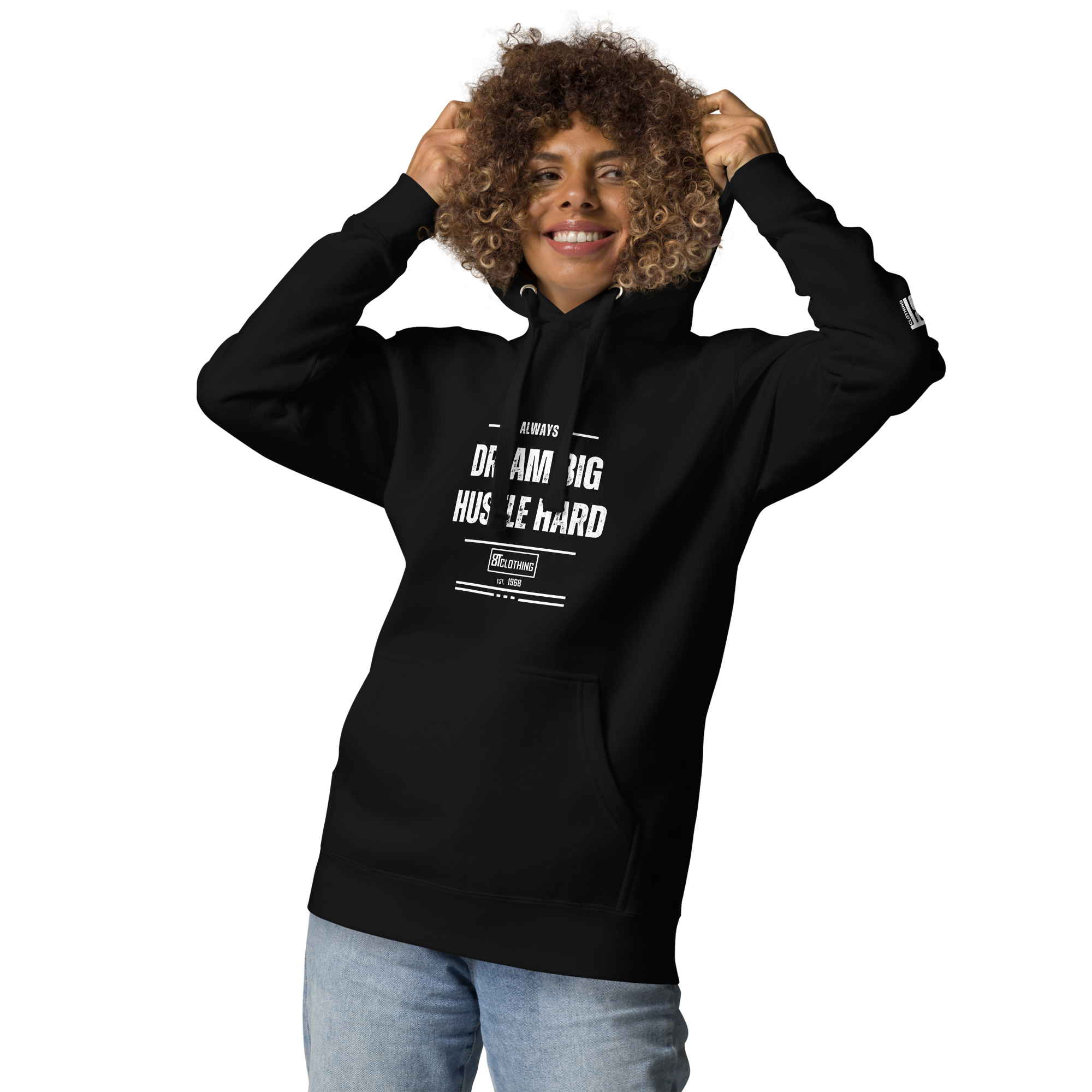 8T Clothing Positive Vibes Collection - Unisex Hoodie