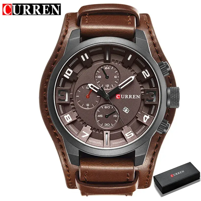 Thumbnail: CURREN Men's Luxury Quartz Watch | Waterproof