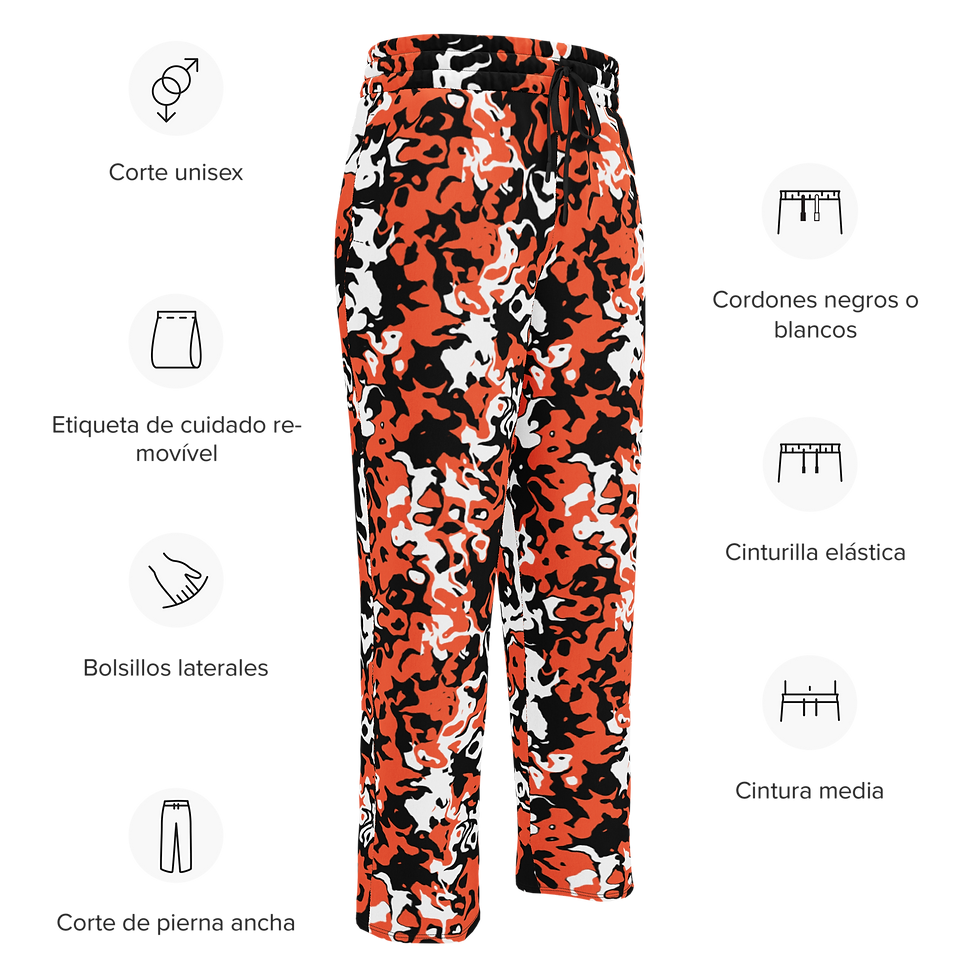 Thumbnail: 8T Clothing Tiger - Wide-Leg Joggers