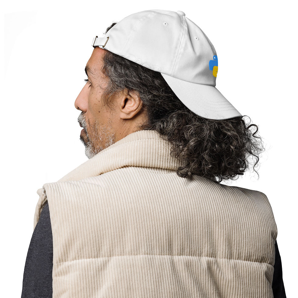 Thumbnail: Code Novice Python Classic Dad Hat | Yupoong 6245CM