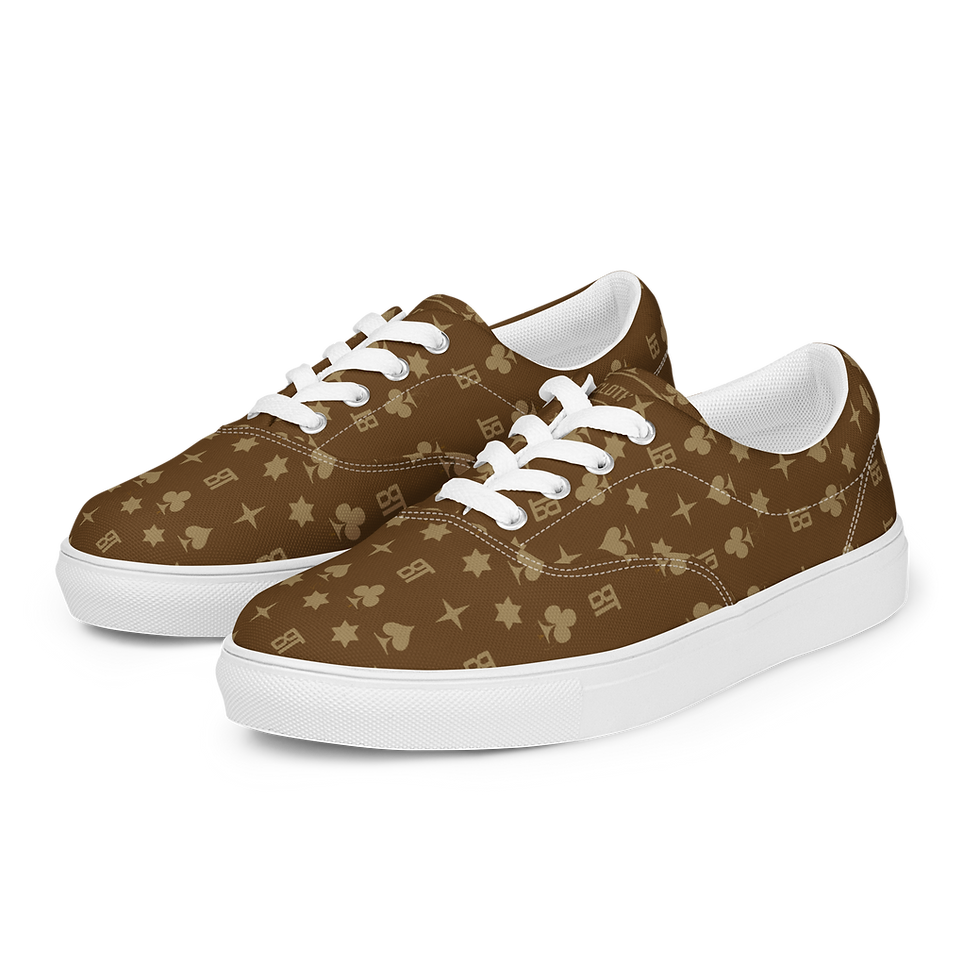 Thumbnail: 8T Clothing - Founders Collection Lace-up Canvas Shoes