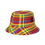 Thumbnail: 8T Clothing Madras 1 - Reversible Bucket Hat
