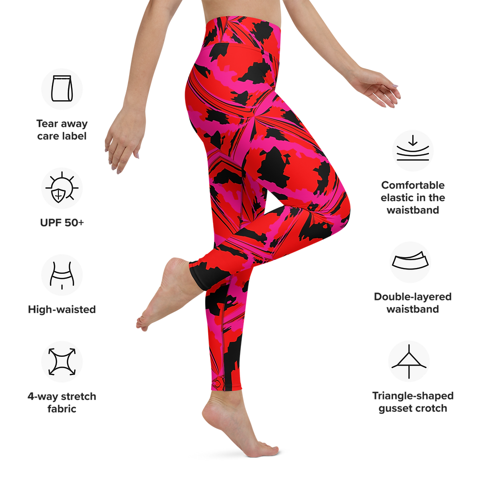 Thumbnail: 8T Clothing Mosaic - Yoga /Jogging Leggings