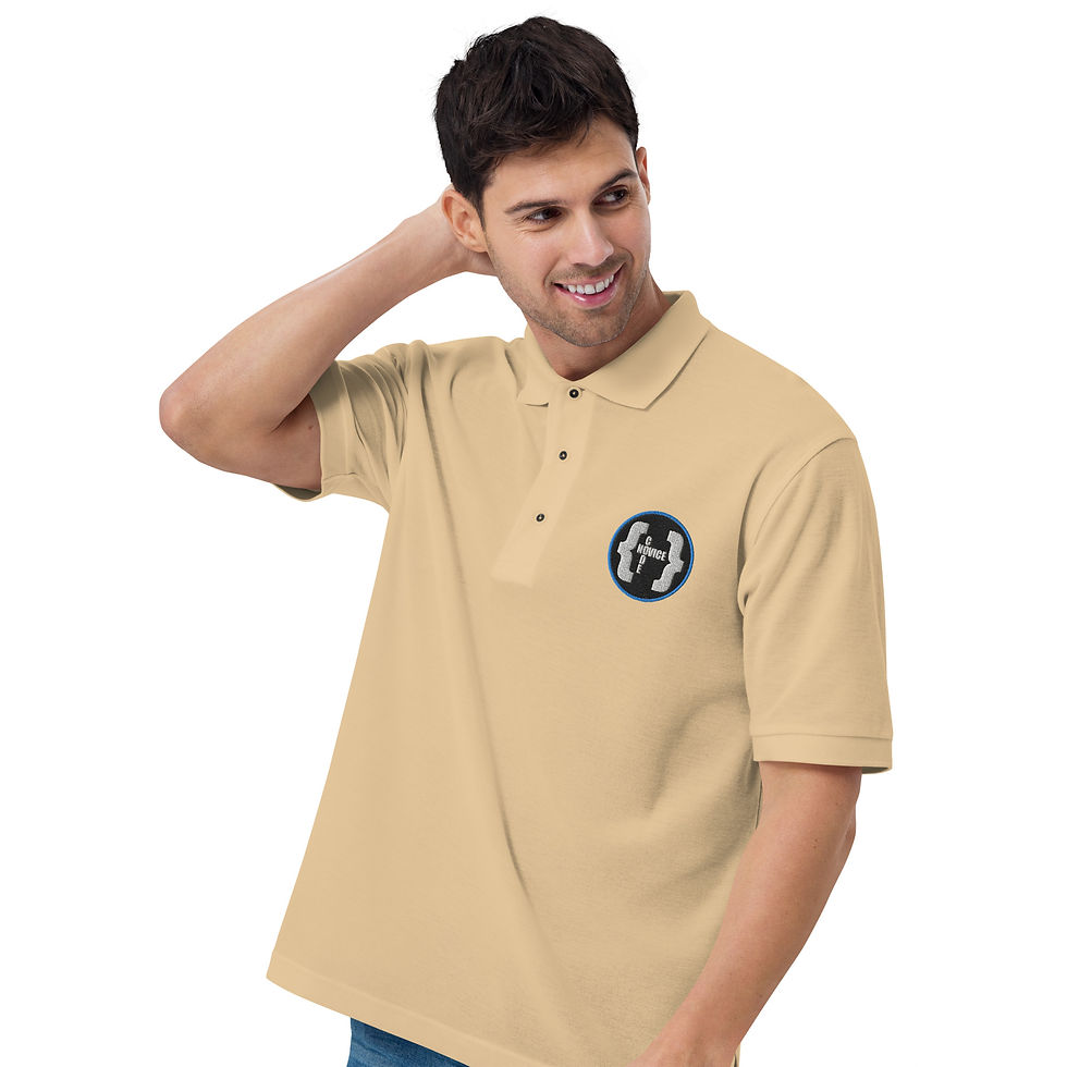 Thumbnail: Code Novice Men's Premium Polo
