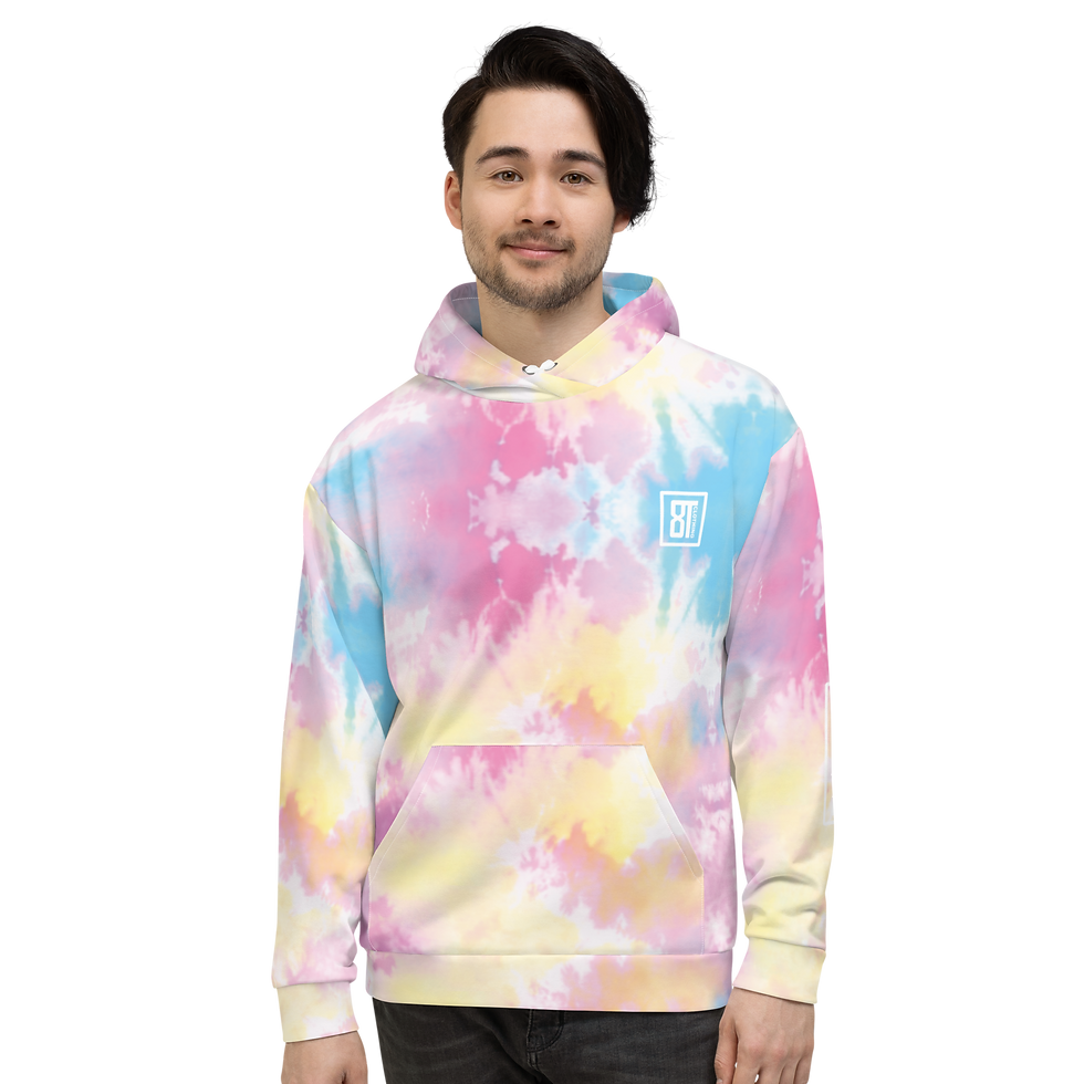 Thumbnail: 8T Clothing Tie Dye - Unisex Hoodie
