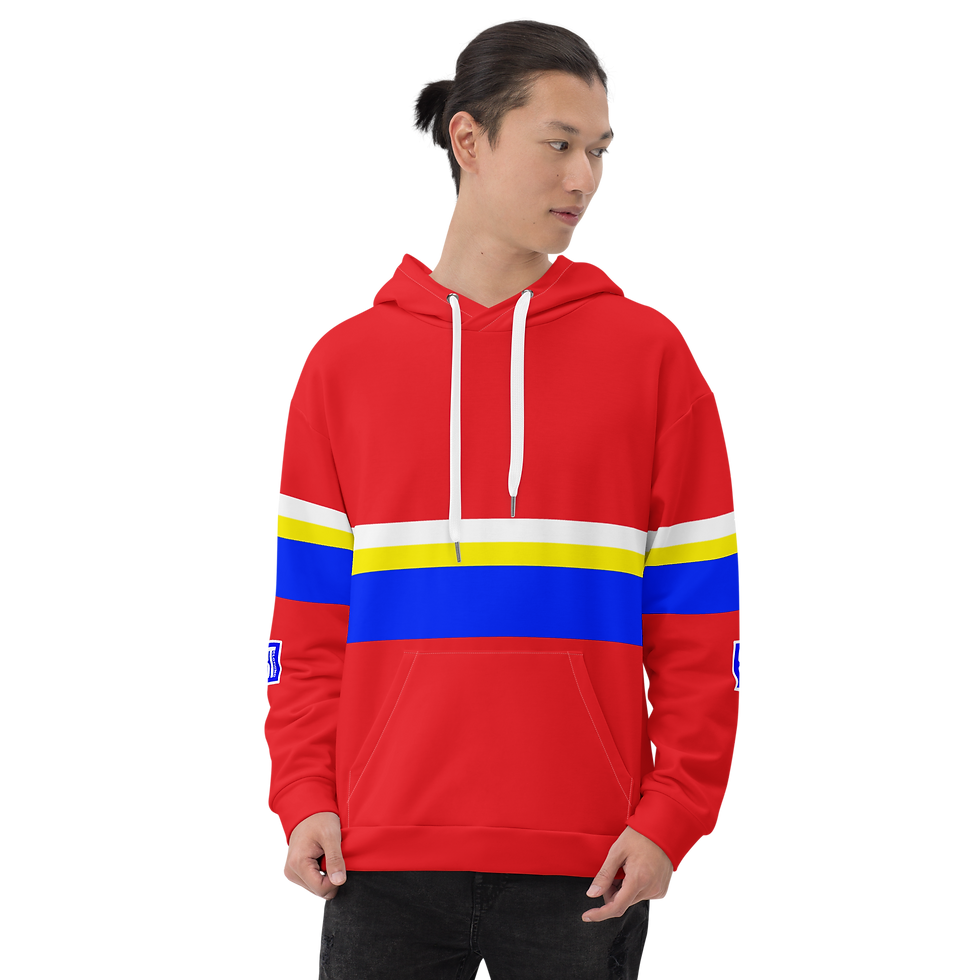 Thumbnail: 8T Clothing Minimal Stripes- Unisex Hoodie