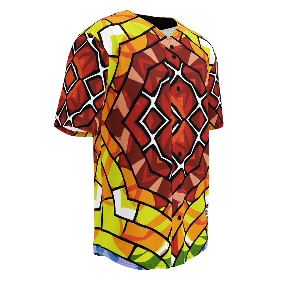 Thumbnail: 8T Clothing Mosiac Collection - Recycled Baseball Jersey