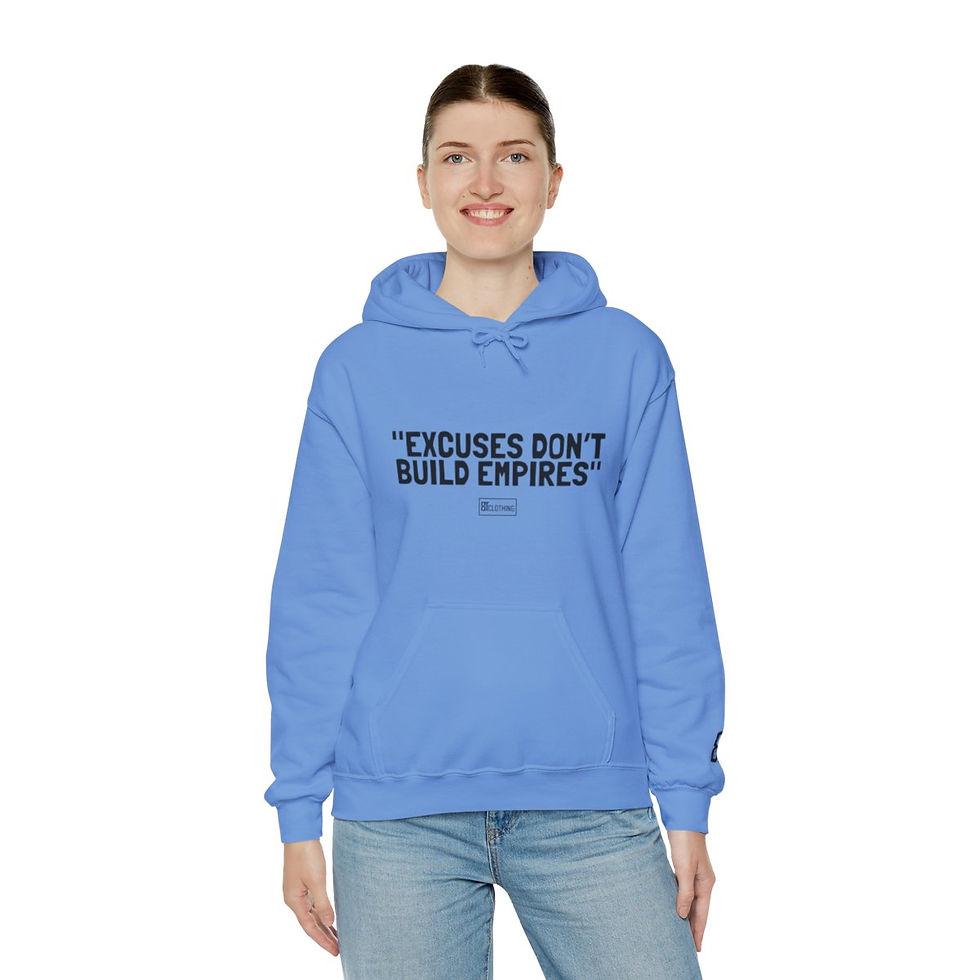 Thumbnail: 8T Clothing Positive Vibes - Unisex Heavy Blend™ Hooded Sweatshirt