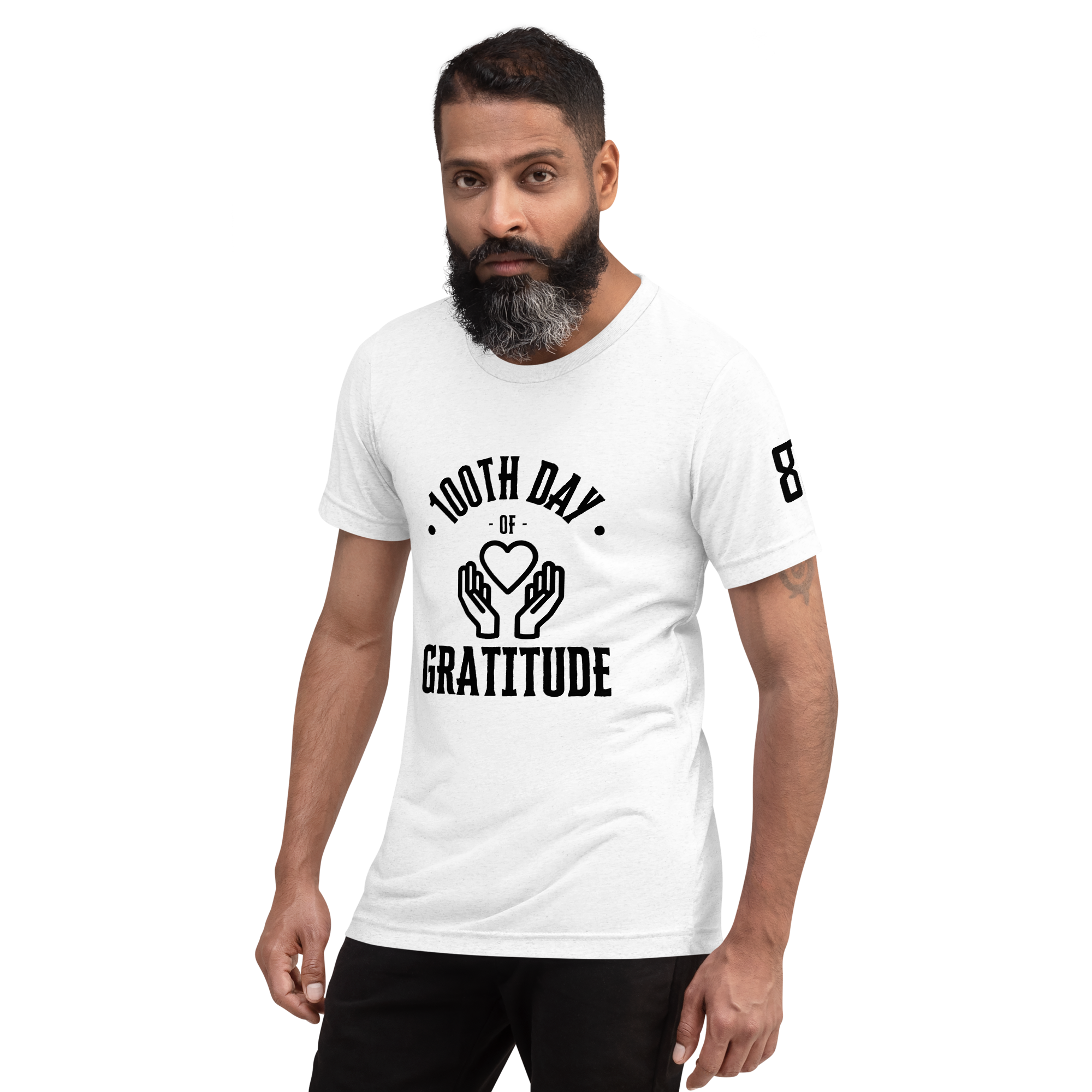 8T Clothing - 100th Day of Gratitude - Short Sleeve T-Shirt