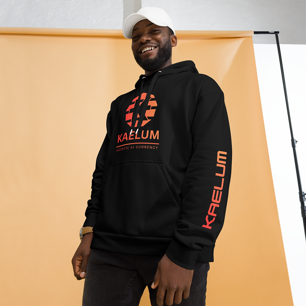 Thumbnail: KAELUM X 8T Clothing Wordmark - Unisex Hoodie