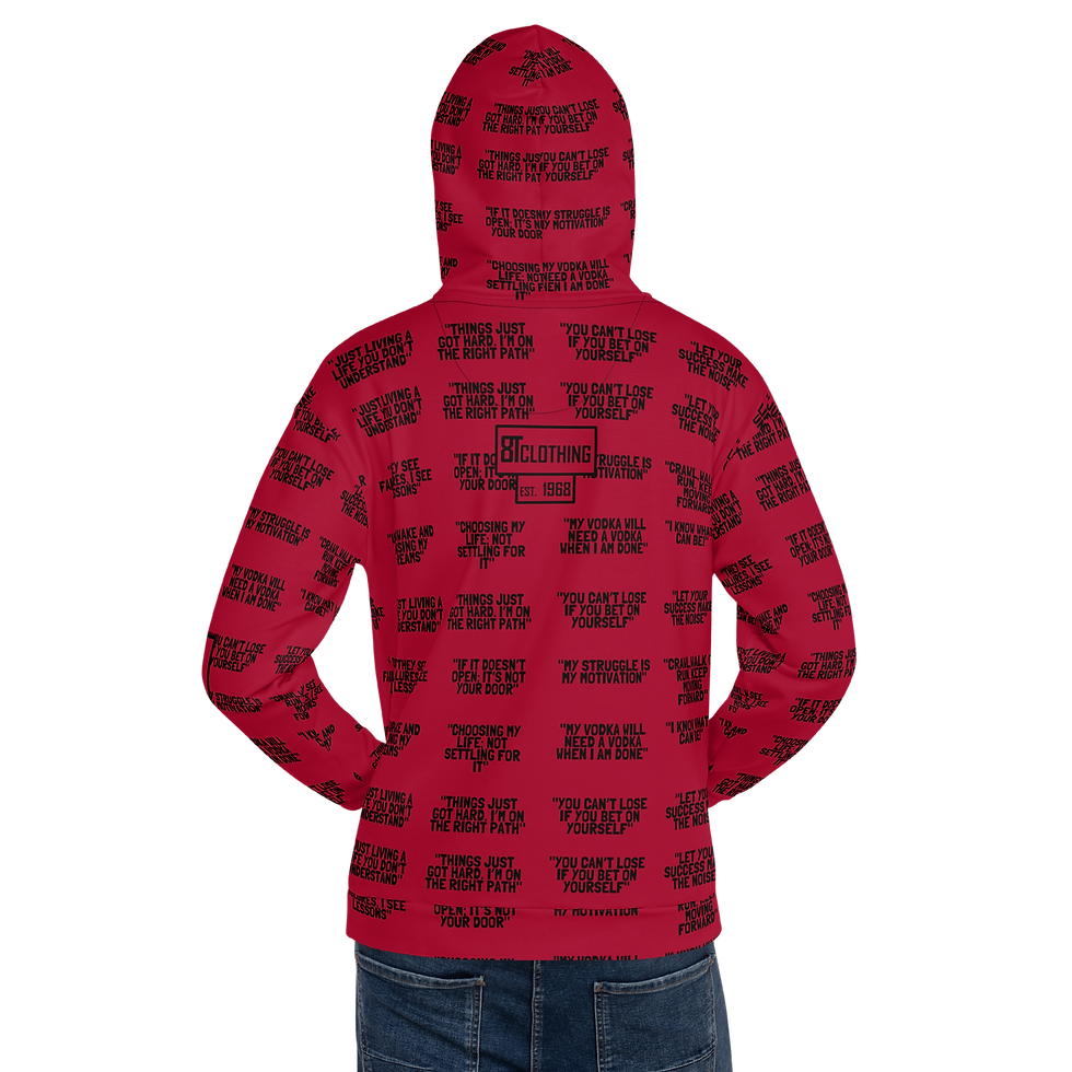 Thumbnail: 8T Clothing Positive Vibes Collection - Unisex Hoodie