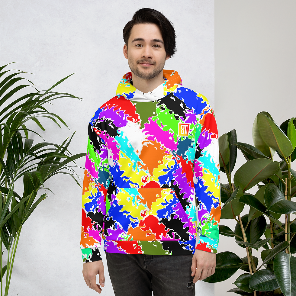 Thumbnail: 8T Clothing Splash - Unisex Hoodie