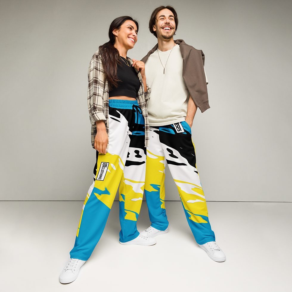 Thumbnail: 8T Clothing H.W.I Collection - Wide-Leg Joggers