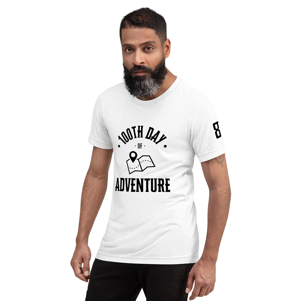 Thumbnail: 8T Clothing - 100th Day of Adventure - Short Sleeve T-Shirt