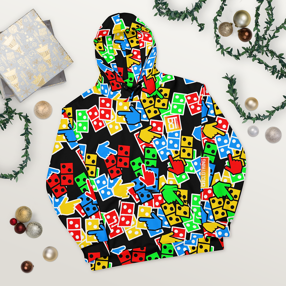 Thumbnail: 8T Clothing Dominoes - Unisex Hoodie