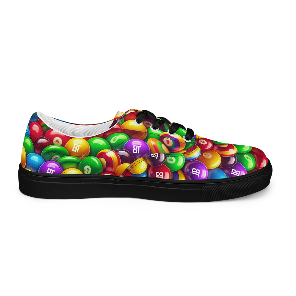 Thumbnail: 8T Clothing - Founders Pool Fusion Lace-up Canvas Shoes