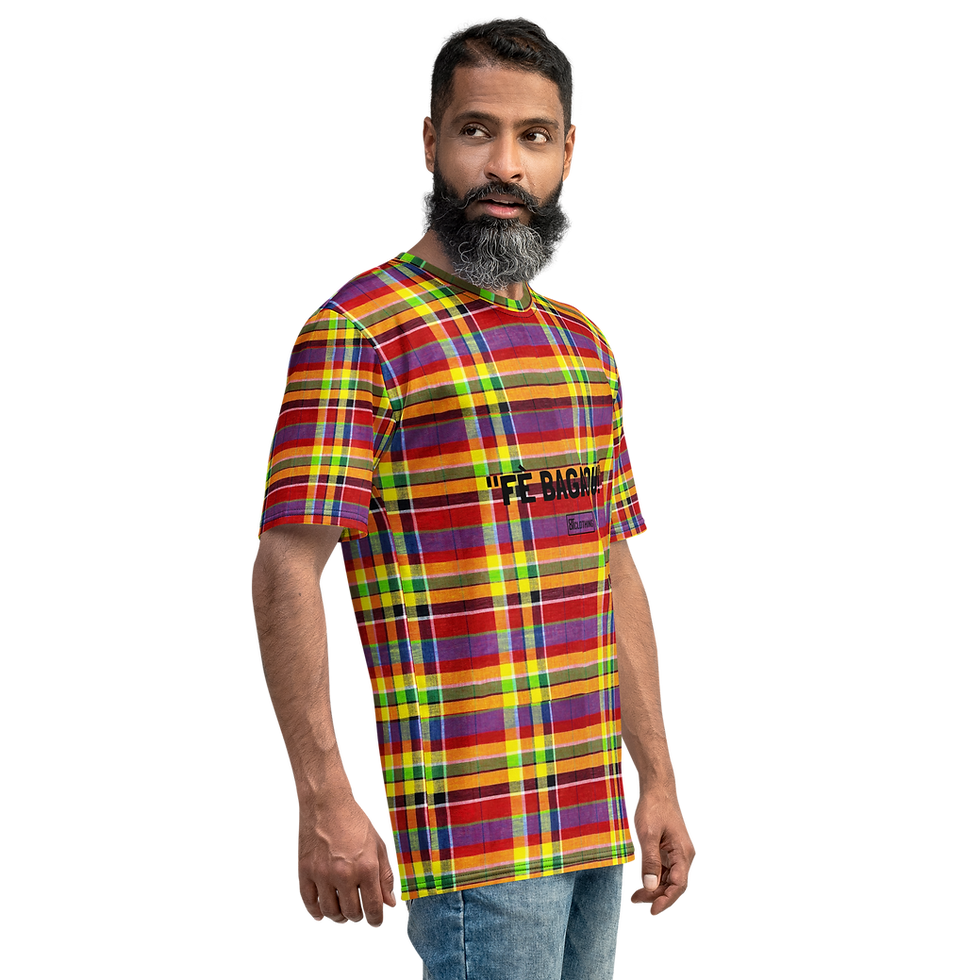 Thumbnail: 8T Clothing Madras 1 - (Do Your Thing) Men's T-Shirt