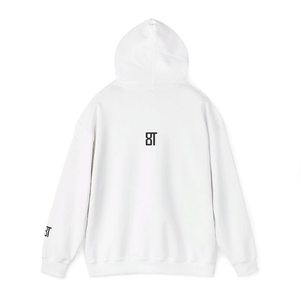 Thumbnail: 8T Clothing Positive Vibes - Unisex Heavy Blend™ Hooded Sweatshirt
