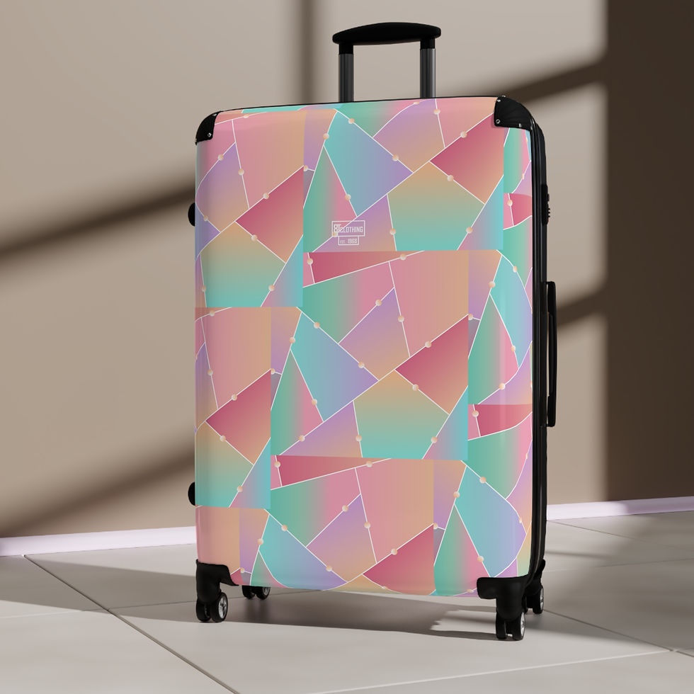 Thumbnail: 8T Clothing - Shattered Glass -  Hard Suitcase 