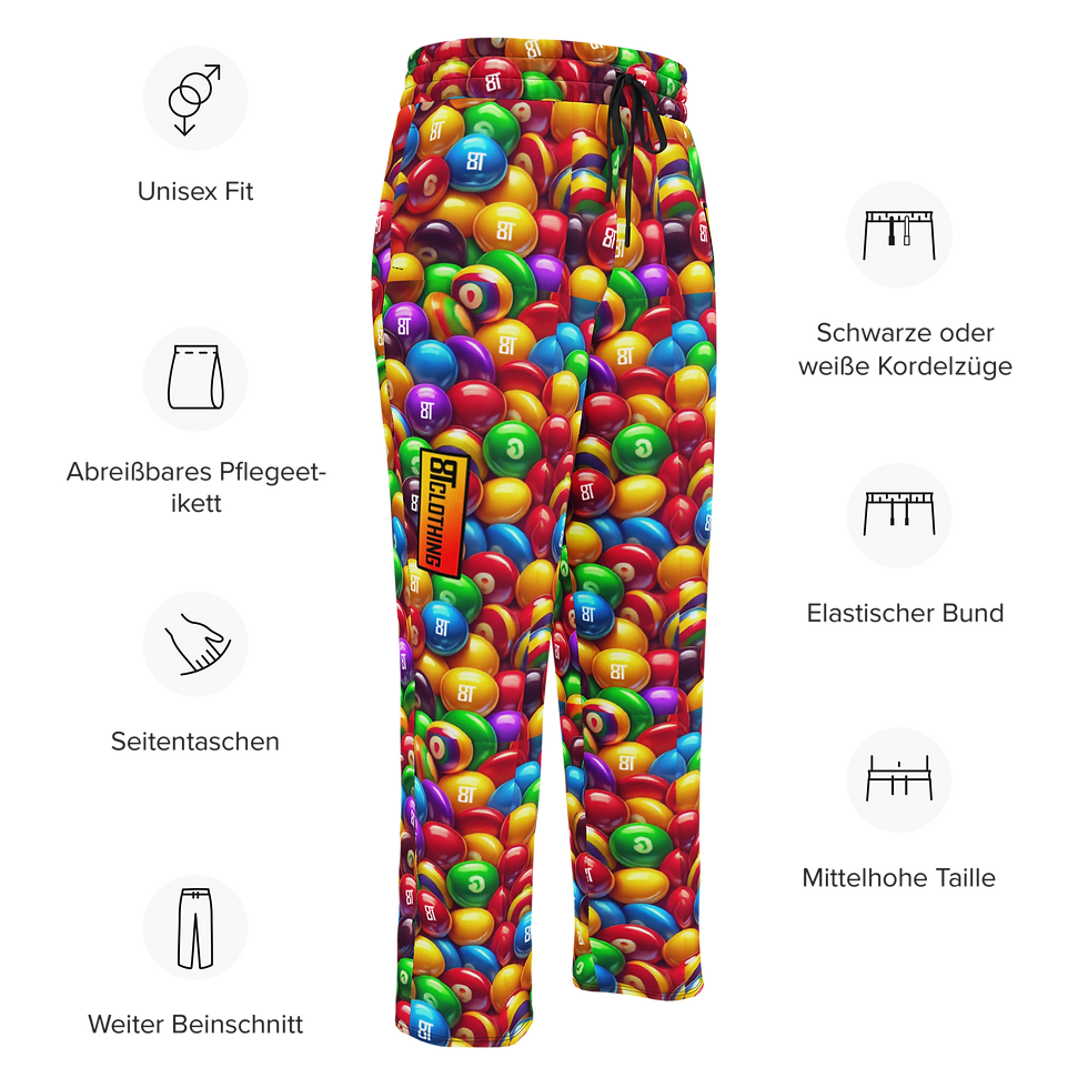 Thumbnail: 8T Clothing Founders Pool Fusion - Wide-Leg Joggers