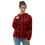 Thumbnail: 8T Clothing Corrupt Plaid  - Unisex Hoodie
