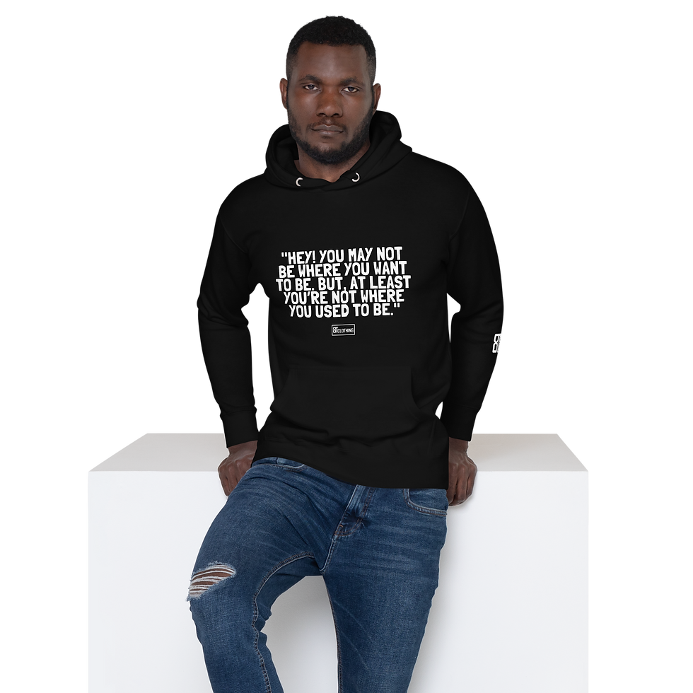 Thumbnail: 8T Clothing Positive Vibes  - Unisex Hoodie