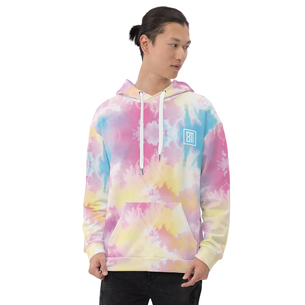 Thumbnail: 8T Clothing Tie Dye - Unisex Hoodie