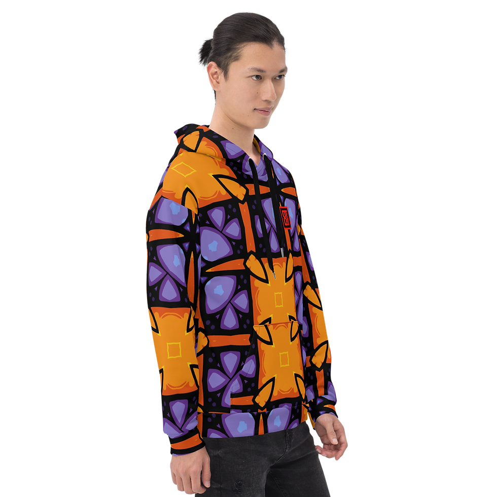 Thumbnail: 8T Clothing Mosaic Collection  - Unisex Hoodie