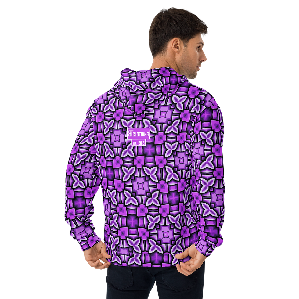 Thumbnail: 8T Clothing Mosaic Collection - Unisex Hoodie
