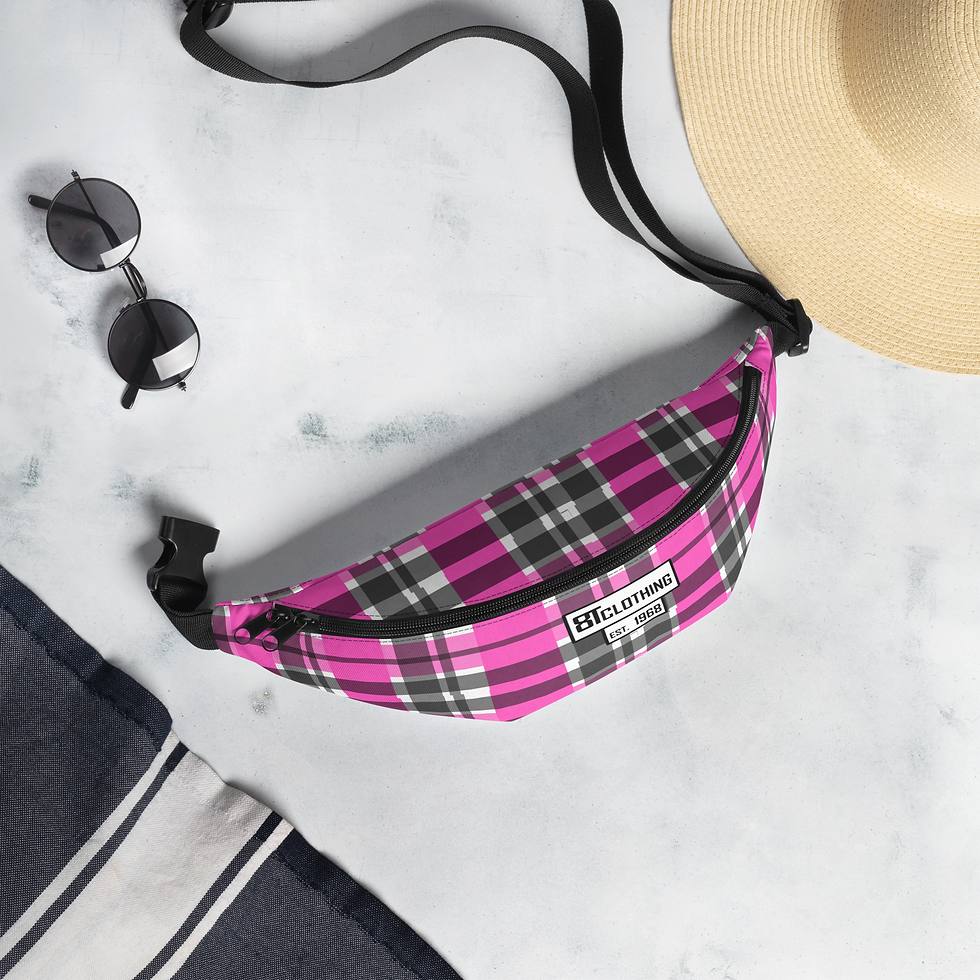 Thumbnail: 8T Clothing Founders Plaid - Fanny Pack
