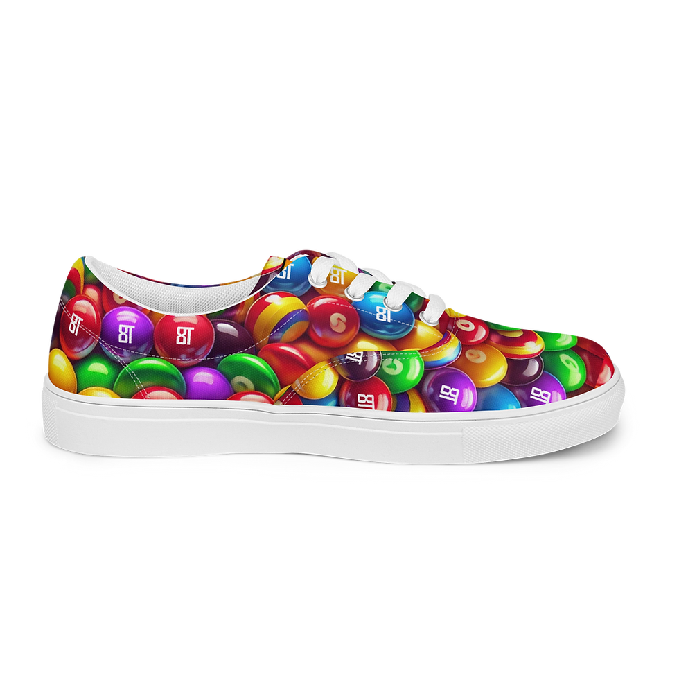 Thumbnail: 8T Clothing - Founders Pool Fusion Lace-up Canvas Shoes