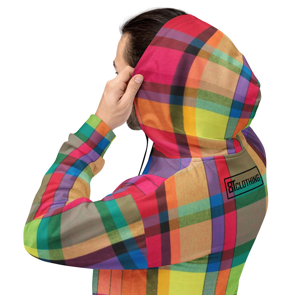 Thumbnail: 8T Clothing Madras 2 - (Do Your Thing) Unisex Hoodie