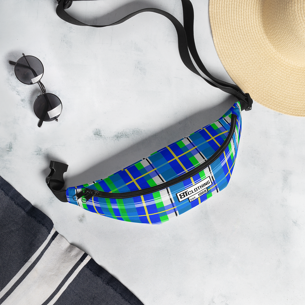 Thumbnail: 8T Clothing Founders Plaid - Fanny Pack