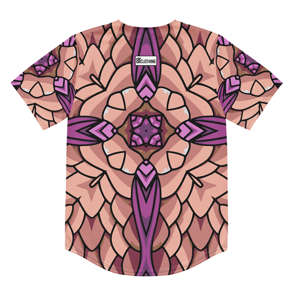 Thumbnail: 8T Clothing Mosiac Collection - Recycled Baseball Jersey